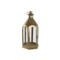 Miniatyrbillede 1 af 5: Lyseholder Home ESPRIT Gylden Metal Krystal 18 x 18 x 35,5 cm