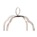 Miniatyrbillede 2 af 4: Lyseholder Home ESPRIT Sølvfarvet Krystal Stål 21 x 21 x 62 cm