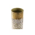 Miniatyrbillede 2 af 3: Lyseholder DKD Home Decor Gylden Metal (11 x 11 x 41 cm) (2 unidades)