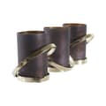 Miniatyrbillede 3 af 3: Lyseholder DKD Home Decor Krystal Aluminium (20 x 7 x 6 cm) (52 x 15 x 16,5 cm)