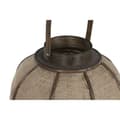 Miniatyrbillede 2 af 4: Lyseholder Home ESPRIT Natur Jute Bambus 31,5 x 31,5 x 53 cm