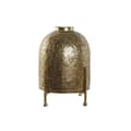 Miniatyrbillede 1 af 5: Lyseholder Home ESPRIT Gylden Metal Krystal 19 x 19 x 24,5 cm