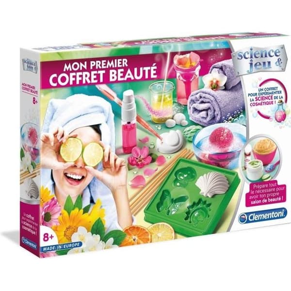 CLEMENTONI Science & Jeu - My first Beauty box - Scientific game