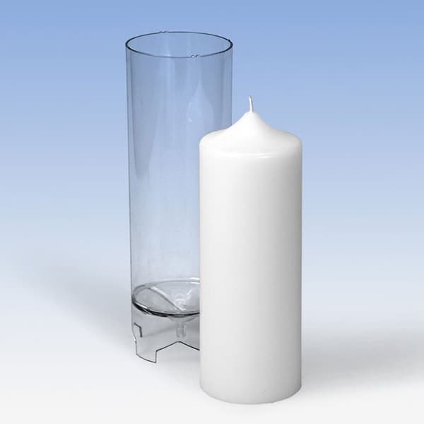 Ljusform - 185x70 mm - Blockljus Cylinder