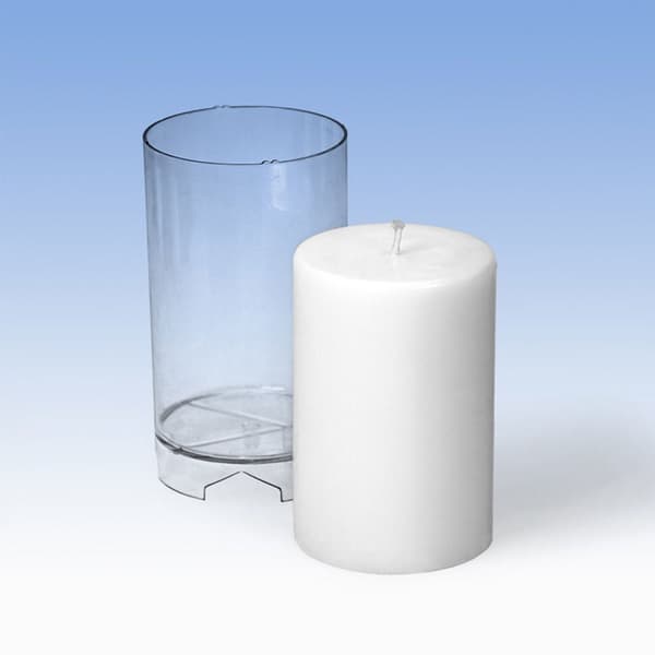 Ljusform - 130x82 mm - Blockljus Cylinder