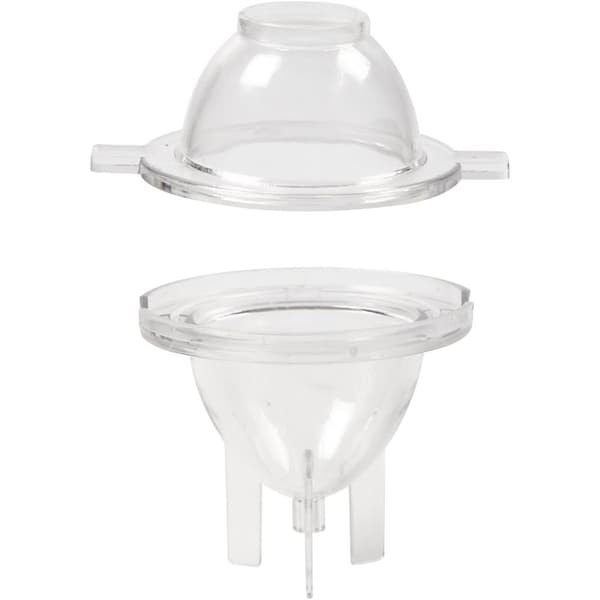 Ljusform Tvådelad - H: 65 mm - dia. 47 mm - Ägg