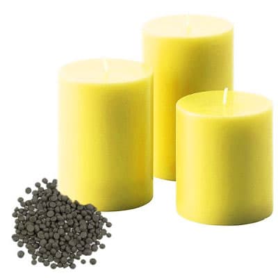 Ljusfärg Gul - 10 gram - Pigmentfärger till paraffin och ljusgelé