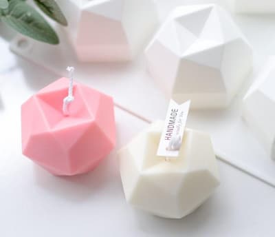 lysform stearinlys forme DIY silikone skimmel stearinlys 3D Rubiks terning