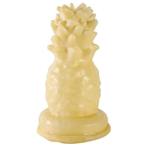 Latexmugg för ljus - Ananas