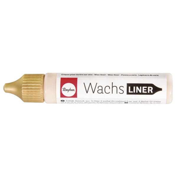 Deco penna för ljus - Glänsande guld - 30 ml …