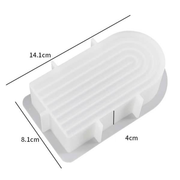 Ljusform Stearinljus U-Form Hög Båge 12cm