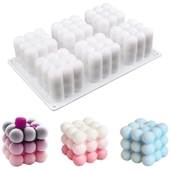 Lysform DIY Stearin Light 6st Cubs