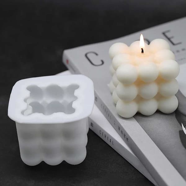 DIY Stearin Light Cub - Light Form 6cm