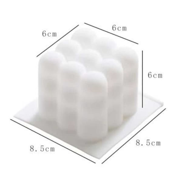DIY Stearin Light Cub - Light Form 6cm