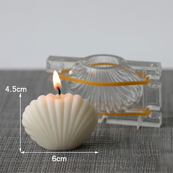 Ljusform Plastform - Liten Snäcka - H: 4,5 cm