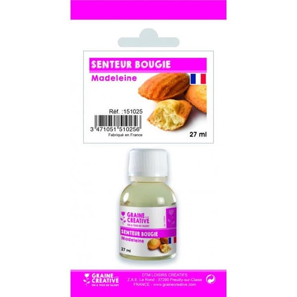 Doftljus - Graine Creative - Madeleine - 27ml - Anpassningsbart - För vuxna