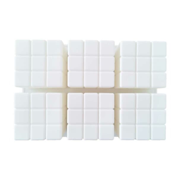 Silikon lysform stearinlys Diy 6st cubi rubics