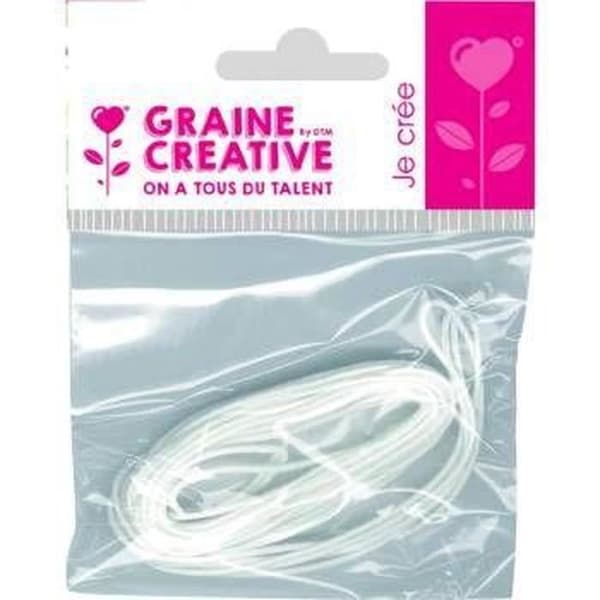 Tillbehör för ljus - GRAINE CREATIVE ON A TOUS DU TALENT - 10 vekar 1 m - Vit - Vuxen - Unisex
