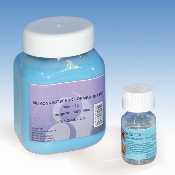 Gör Egen Silikonform - 1 kg Silikonmassa + Härdare