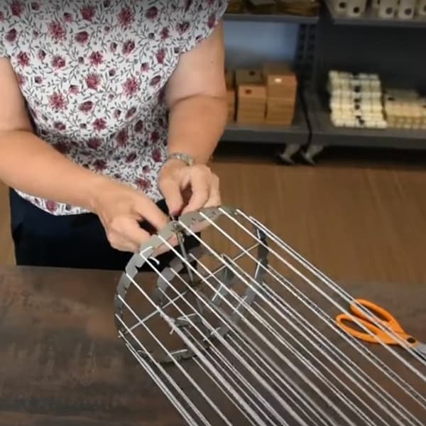 Doppstativ Stor - L: 50 cm - För 36 Ljus
