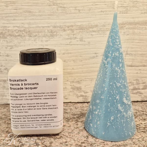 Brocade Lacquer 250 ml - Struktur-Lack Vit - Ljustillverkning