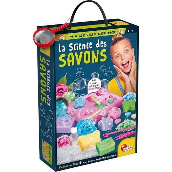 Génius Science - kreativa hobbies - vetenskapen om personliga tvålar - LISCIANI