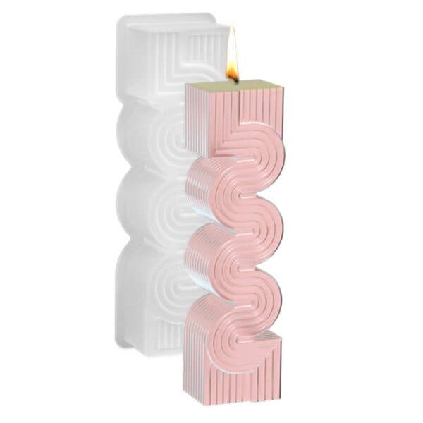 Silikone lys form DIY S!