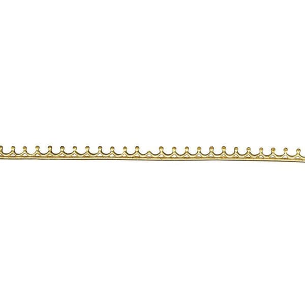 Rayher hobby - 31-097-06 - Rayher Galon för att dekorera ljus eller andra stöd, vax, guld, 2,6 x 0,6 x 0,02 cm