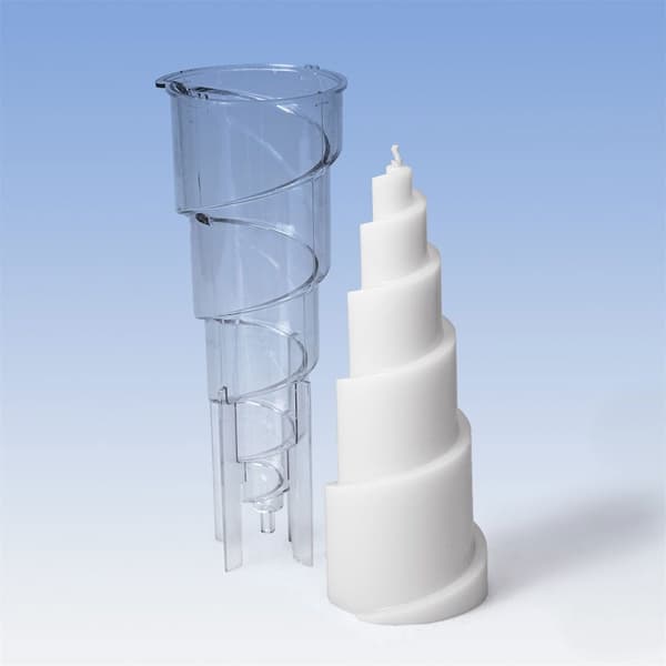 Ljusform - 204x78 mm - Spiral Pyramid