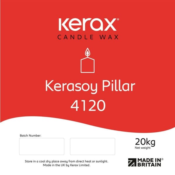 Sojavax till Blockljusvax - 1 kg - KeraSoy 4120 - Pastiller