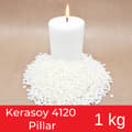 Miniatyrbild 1 av 4: Sojavax till Blockljusvax - 1 kg - KeraSoy 4120 - Pastiller