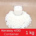 Miniatyrbild 1 av 4: Sojavax till Ljusglas - 1 kg - KeraSoy 4130 - Pastiller