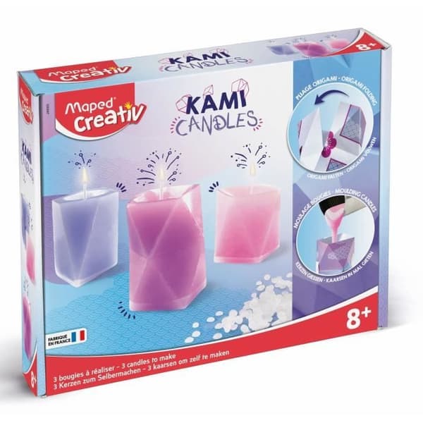 Origami ljus att hälla upp - MAPED Creativ - Kami ljus - Dubbel aktivitet - Blandat - Barn - 8 år