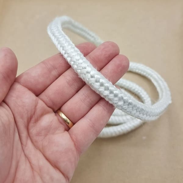 Glasfiberveke För Oljelampa - 11 mm - 1 meter