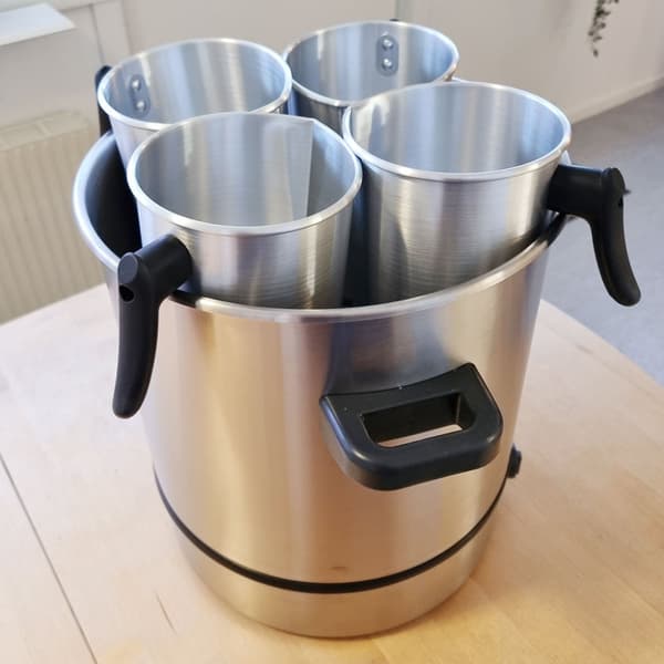 Kanna Aluminium - 2.5 liter - För Ljustillverkning
