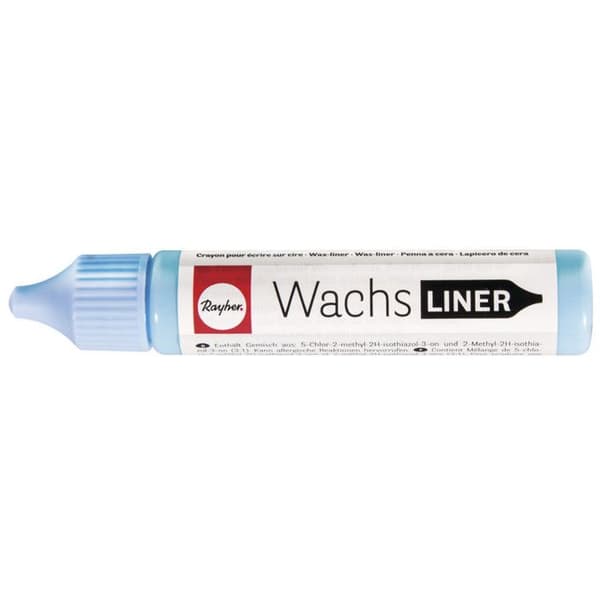 Dekorpenna för ljus - Babyblå - 30 ml...