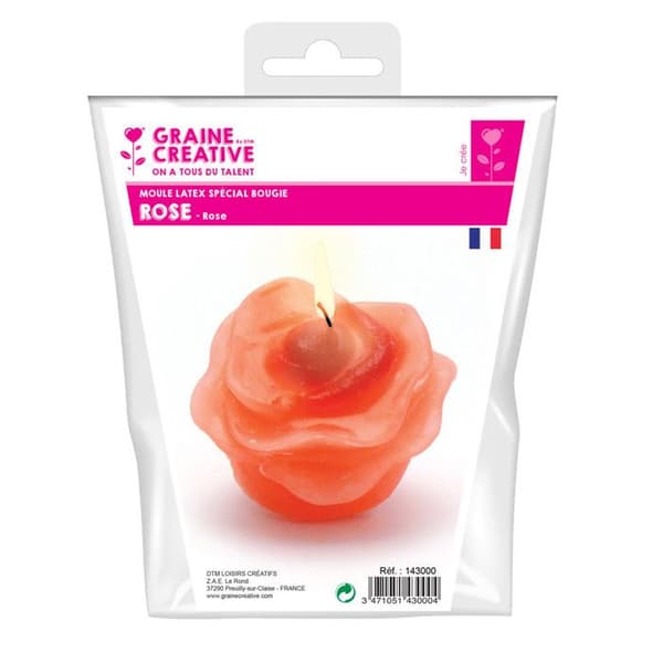 Rose latex ljusform - Creative seed {color}