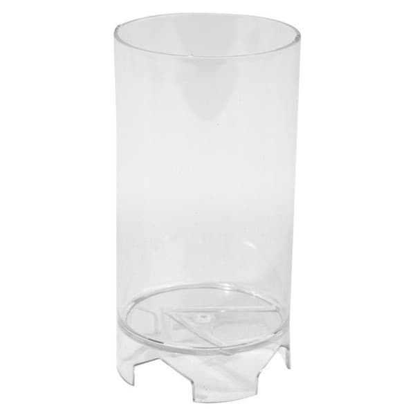 Ljusform - Rayher - Cylindrisk - H 10,5 cm - Ø 6 cm - Färglös