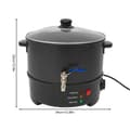 Pikkukuva 2 / 2: WAX MELTER, 8L/10L Kapasiteetti, Tehokas 1000W Lämmitys, Säädettävä Lämpötilan Ohjaus,8L