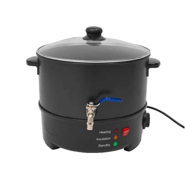 WAX MELTER, 8L/10L Kapasiteetti, Tehokas 1000W Lämmitys, Säädettävä Lämpötilan Ohjaus,8L