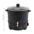 Miniatyrbillede 2 af 2: Elektrisk Voks Smelter, Justerbar Temperaturkontrol, 1000W Effekt,10L