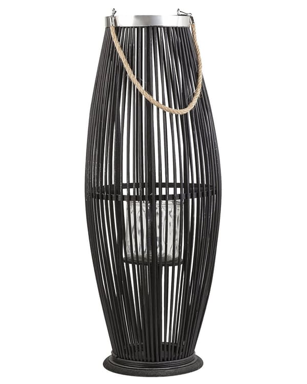 Lanterne Sort Pil 72 cm