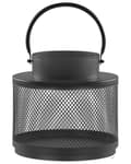 Miniatyrbillede 1 af 7: Elegant Lanterne, Sort Moderne Design 24 cm