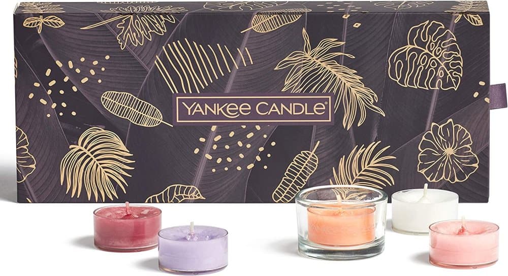 Yankee Candle Lost Paradise 10 värmeljus & hållare presentset