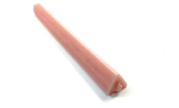 Trekantigt rosa ljus