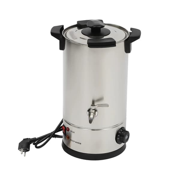 Elektrisk Voks Smelter, 1800W Effekt, 10,5Qt Kapacitet,Sølvtråd
