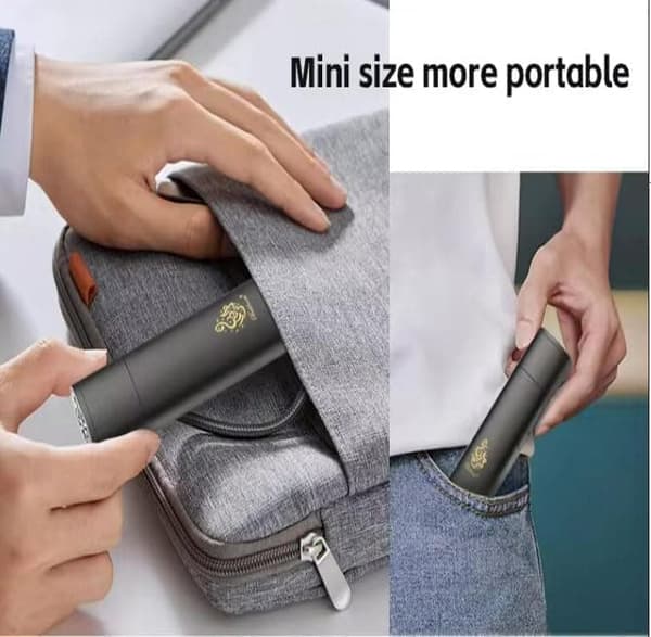 Mini 2-in-1 sähköinen aromikampa-Kamm aromihajotin Aromihajotin Sähköinen diffuusori