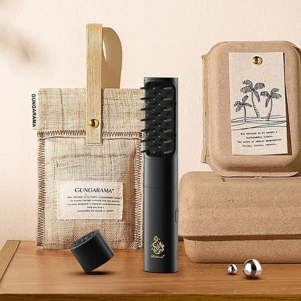Mini 2-in-1 sähköinen aromikampa-Kamm aromihajotin Aromihajotin Sähköinen diffuusori