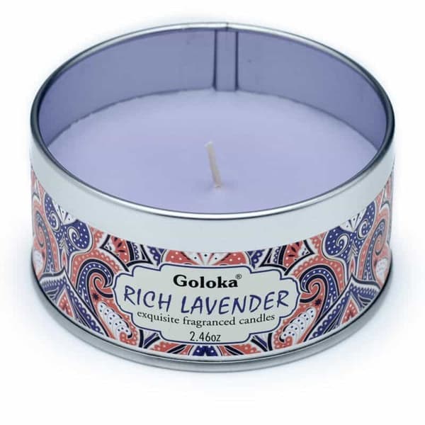 Lavendel Vaxljus i Burk