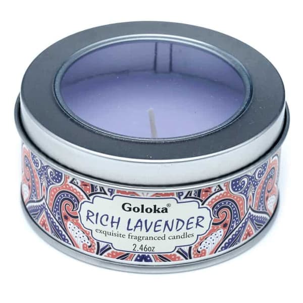 Lavendel Vaxljus i Burk